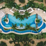 fincas de turismo paquetes turisticos punta cana photo of a luxurious outdoor swimming pool of the 2025 02 06 04 46 17 utc